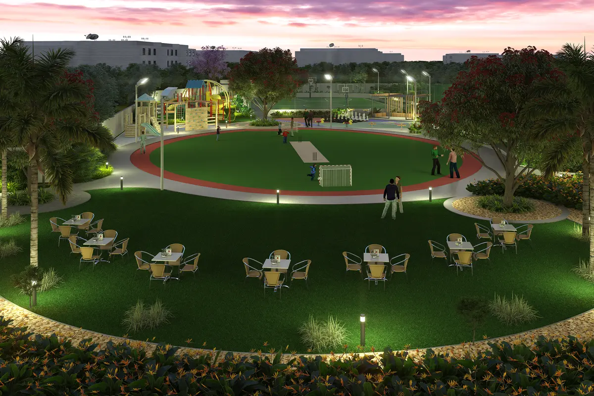 community spaces at abhee new project