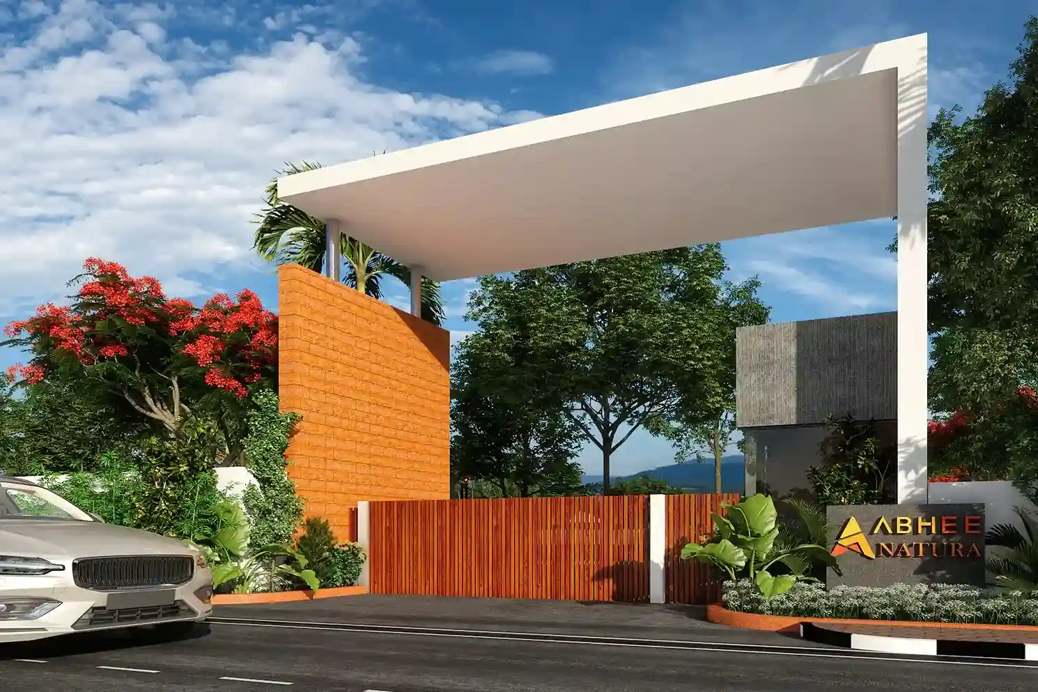 abhee natura plots soukya road