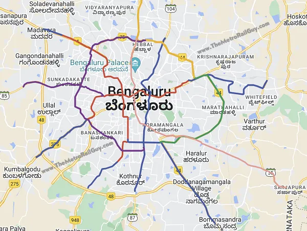Bangalore Namma Metro Phase 3A