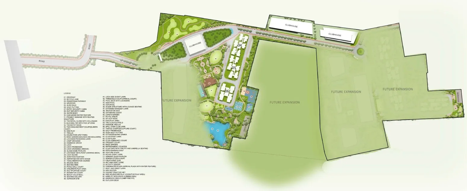 Abhee City Urban Glenn Master Plan